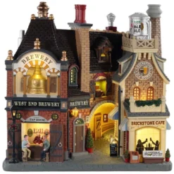 Lemax Beersmith Row - Lighted Facade