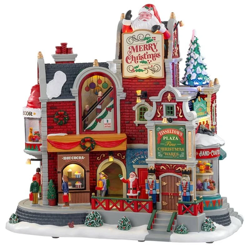 Lemax Tinseltown Plaza - Musical Display 1 Lemax Tinseltown Plaza - Musical Display