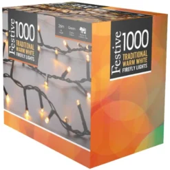 Warm White LED Firefly String Lights -DecorFlare Shop 1000 firefly string lights web