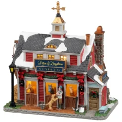 Lemax Litton & Laughton Stables - Lighted Building