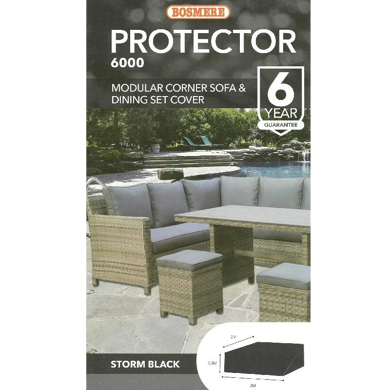 Bosmere Protector 6000 - Modular Corner Sofa Dining Set Outdoor Furniture Cover 1 Bosmere Protector 6000 - Modular Corner Sofa Dining Set Outdoor Furniture Cover