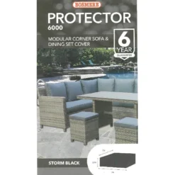 Bosmere Protector 6000 - Modular Corner Sofa Dining Set Outdoor Furniture Cover 7 Bosmere Protector 6000 - Modular Corner Sofa Dining Set Outdoor Furniture Cover -DecorFlare Shop 2x3 modualr set web