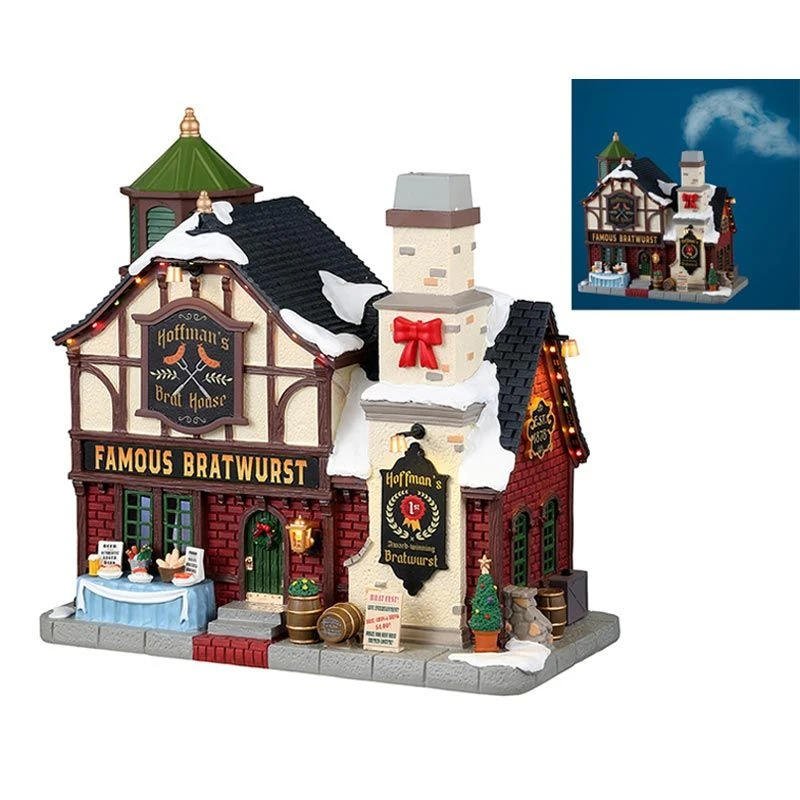 Lemax Hoffman's Brat House - Lighted Building 1 Lemax Hoffman's Brat House - Lighted Building