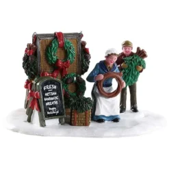 Lemax Handmade Wreaths - Table Accent