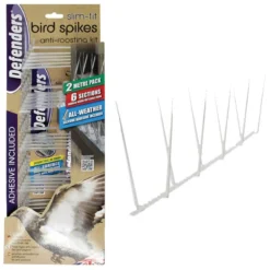 Defenders - Bird Spikes Anti Roosting Kit (2m Pack)