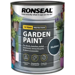 Ronseal- Garden Paint For Brick, Stone, Terracotta, Metal & Wood 21 Ronseal- Garden Paint For Brick, Stone, Terracotta, Metal & Wood -DecorFlare Shop blackbird web