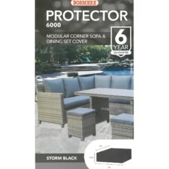Bosmere Protector 6000 - Modular Corner Sofa Dining Set Outdoor Furniture Cover 8 Bosmere Protector 6000 - Modular Corner Sofa Dining Set Outdoor Furniture Cover -DecorFlare Shop bosmere modular set 3m web