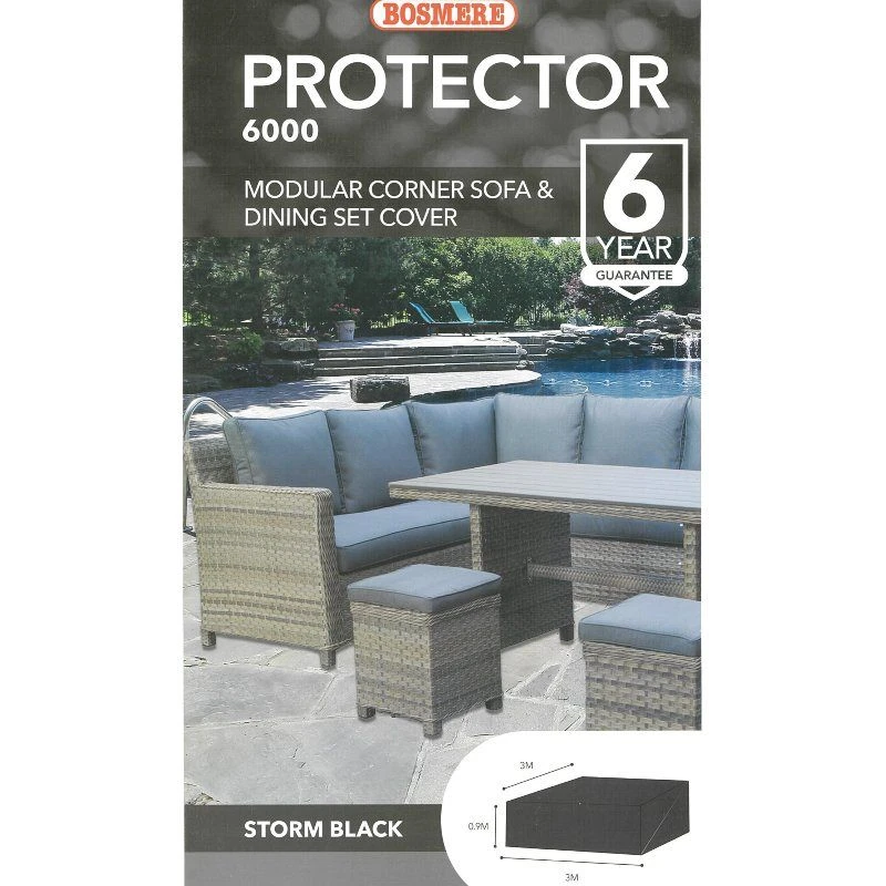 Bosmere Protector 6000 - Modular Corner Sofa Dining Set Outdoor Furniture Cover 4 Bosmere Protector 6000 - Modular Corner Sofa Dining Set Outdoor Furniture Cover - Image 4