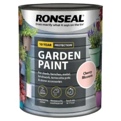 Ronseal- Garden Paint For Brick, Stone, Terracotta, Metal & Wood 23 Ronseal- Garden Paint For Brick, Stone, Terracotta, Metal & Wood -DecorFlare Shop cherry blossom web