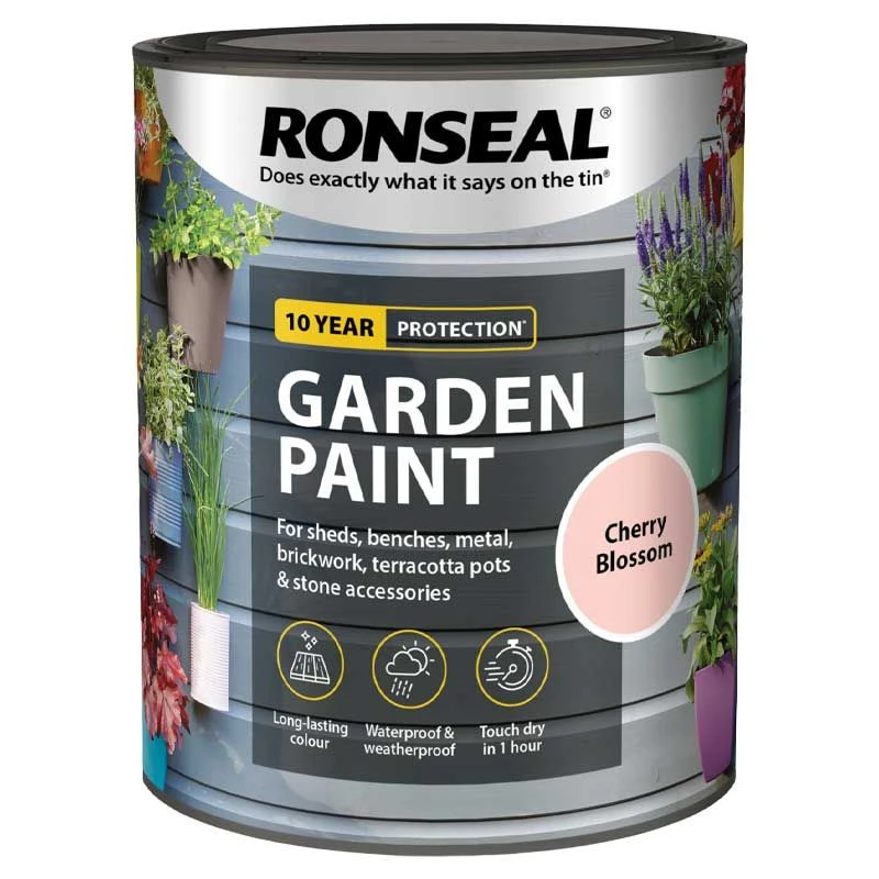 Ronseal- Garden Paint For Brick, Stone, Terracotta, Metal & Wood 5 Ronseal- Garden Paint For Brick, Stone, Terracotta, Metal & Wood - Image 5