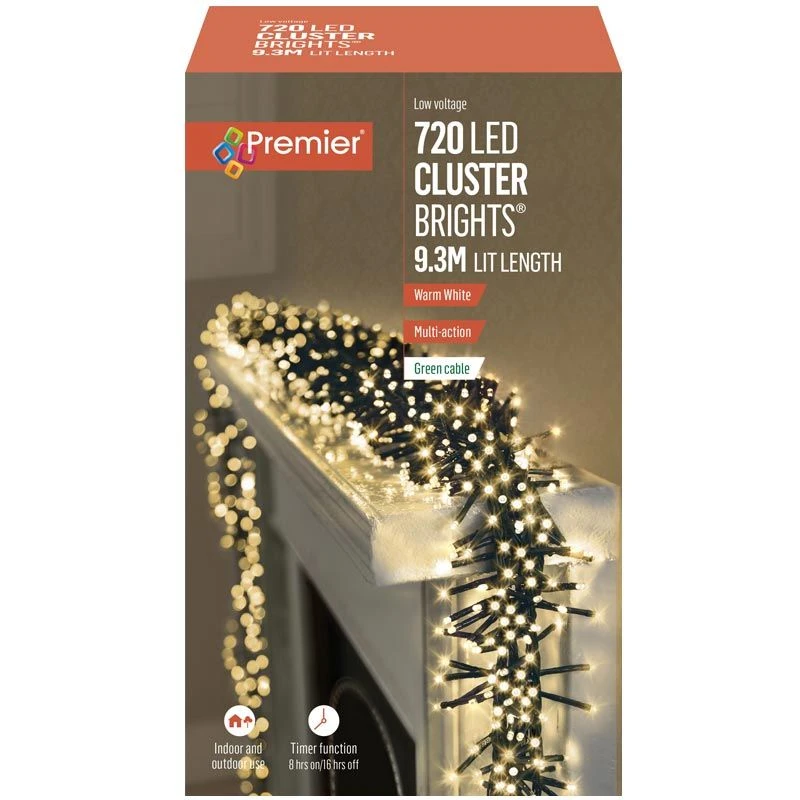 Warm White LED Clusterbrights With Timer 2 Warm White LED Clusterbrights With Timer - Image 2