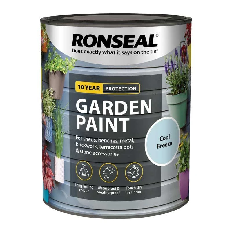 Ronseal- Garden Paint For Brick, Stone, Terracotta, Metal & Wood 7 Ronseal- Garden Paint For Brick, Stone, Terracotta, Metal & Wood - Image 7