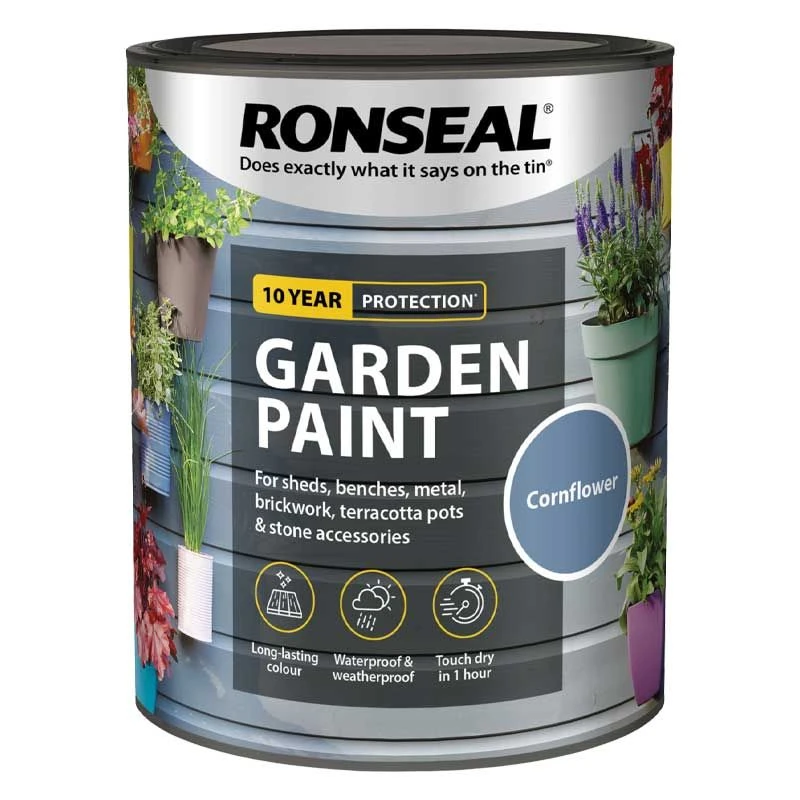 Ronseal- Garden Paint For Brick, Stone, Terracotta, Metal & Wood 6 Ronseal- Garden Paint For Brick, Stone, Terracotta, Metal & Wood - Image 6
