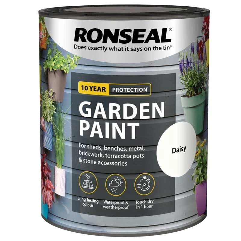 Ronseal- Garden Paint For Brick, Stone, Terracotta, Metal & Wood 8 Ronseal- Garden Paint For Brick, Stone, Terracotta, Metal & Wood - Image 8