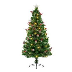 New Jersey Spruce Fibre Optic Christmas Tree -DecorFlare Shop fo new jersey tree cone and berry ft227069 71 web 2