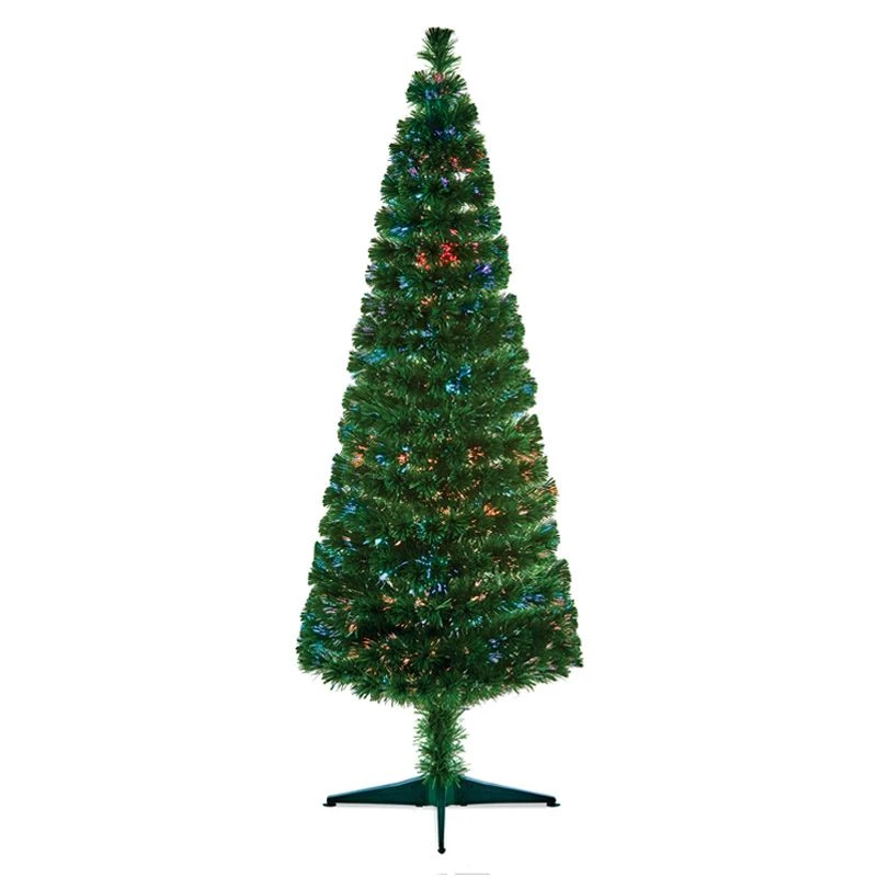 Slim Crystal Tipped Fibre Optic Christmas Tree 2 Slim Crystal Tipped Fibre Optic Christmas Tree - Image 2