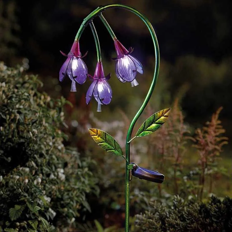Smart Solar - Solar Powered Fuchsia Stake Light 1 Smart Solar - Solar Powered Fuchsia Stake Light