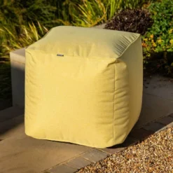 Hartman Outdoor Weatherproof Pouffe -DecorFlare Shop hartman pouffe yellow web