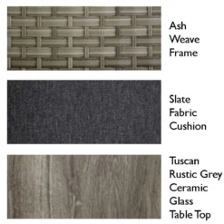 Hartman Heritage 2 Seat Reclining Lounge Set 7 Hartman Heritage 2 Seat Reclining Lounge Set -DecorFlare Shop heritage swatch grid 9