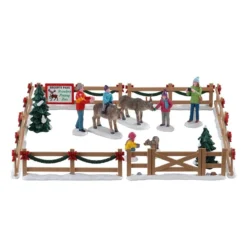 Lemax Reindeer Petting Zoo - Table Accent