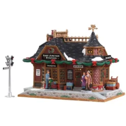 Lemax East Junction Station - Lighted Building