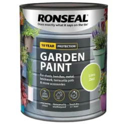Ronseal- Garden Paint For Brick, Stone, Terracotta, Metal & Wood 28 Ronseal- Garden Paint For Brick, Stone, Terracotta, Metal & Wood -DecorFlare Shop lime zest web