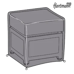 Hartman Nouveau Square Stool Protective Outdoor Furniture Cover