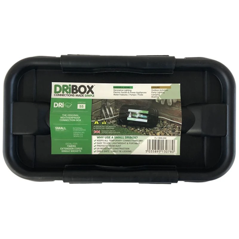 Dribox Weatherproof Christmas Light Connections Box 1 Dribox Weatherproof Christmas Light Connections Box