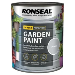 Ronseal- Garden Paint For Brick, Stone, Terracotta, Metal & Wood 30 Ronseal- Garden Paint For Brick, Stone, Terracotta, Metal & Wood -DecorFlare Shop pebble web