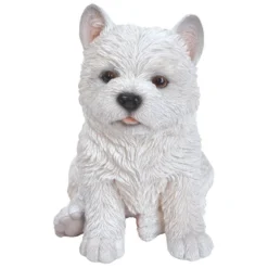 Vivid Arts Pet Pals - Puppy Garden Ornament (Small Breeds) 19 Vivid Arts Pet Pals - Puppy Garden Ornament (Small Breeds) -DecorFlare Shop pet pals west highland puppy web