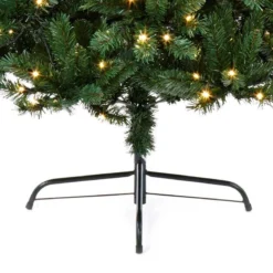 Pre-lit Nordic Fir Artificial Christmas Tree -DecorFlare Shop pre lit nordic fir stand web