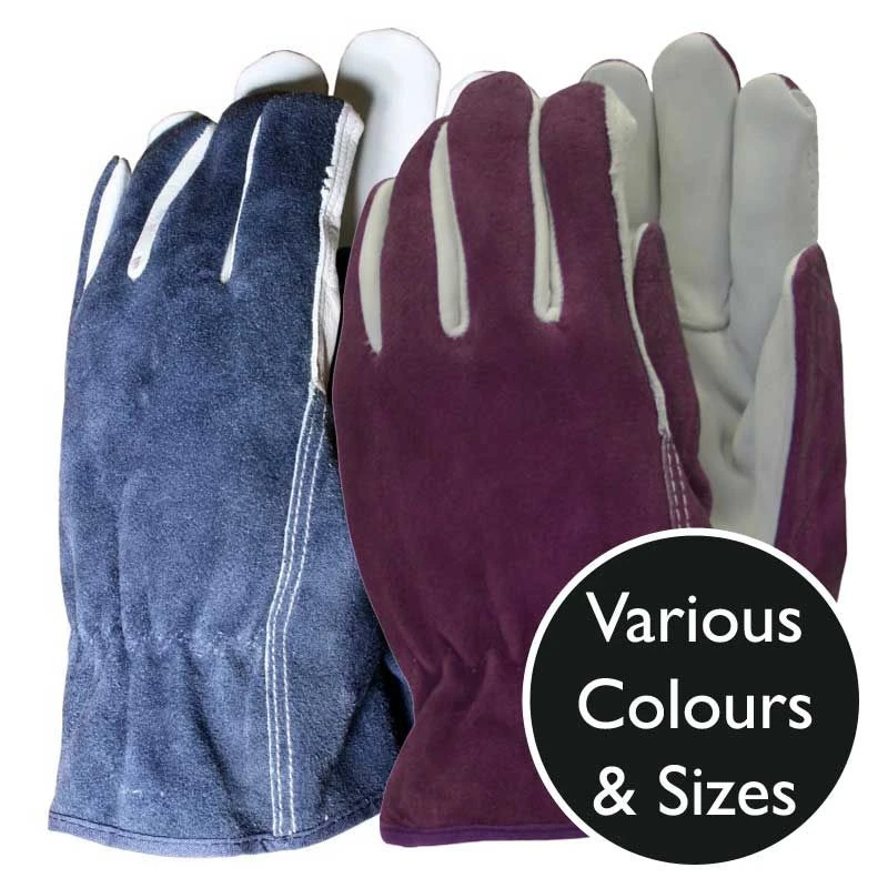 Town And Country Premium Leather & Suede Garden Gloves 1 Town And Country Premium Leather & Suede Garden Gloves