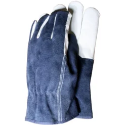 Town And Country Premium Leather & Suede Garden Gloves 5 Town And Country Premium Leather & Suede Garden Gloves -DecorFlare Shop premium leather suede navy web