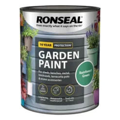 Ronseal- Garden Paint For Brick, Stone, Terracotta, Metal & Wood 33 Ronseal- Garden Paint For Brick, Stone, Terracotta, Metal & Wood -DecorFlare Shop reainforest green web