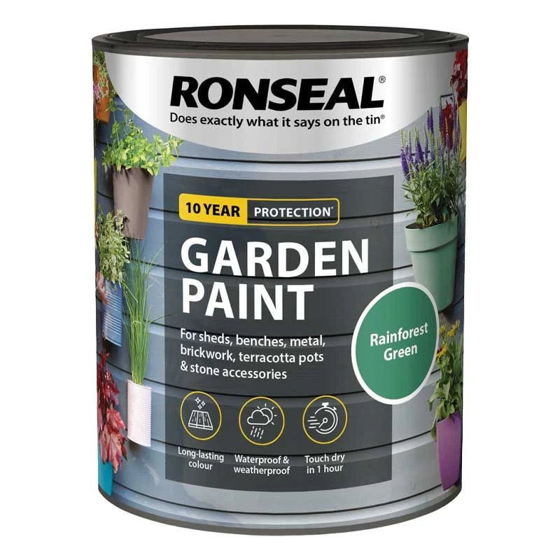 Ronseal- Garden Paint For Brick, Stone, Terracotta, Metal & Wood 15 Ronseal- Garden Paint For Brick, Stone, Terracotta, Metal & Wood - Image 15