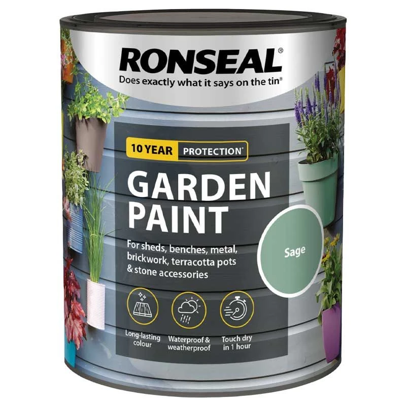 Ronseal- Garden Paint For Brick, Stone, Terracotta, Metal & Wood 16 Ronseal- Garden Paint For Brick, Stone, Terracotta, Metal & Wood - Image 16