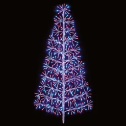 Premier Rainbow Twinkling Wall Tree Light Decoration