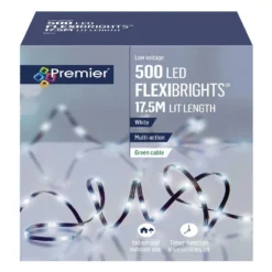 White Soft Flexibrights - LED Lights With Timer Function