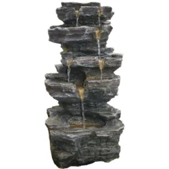 Aqua Creations - Solar Slate Falls Water Feature