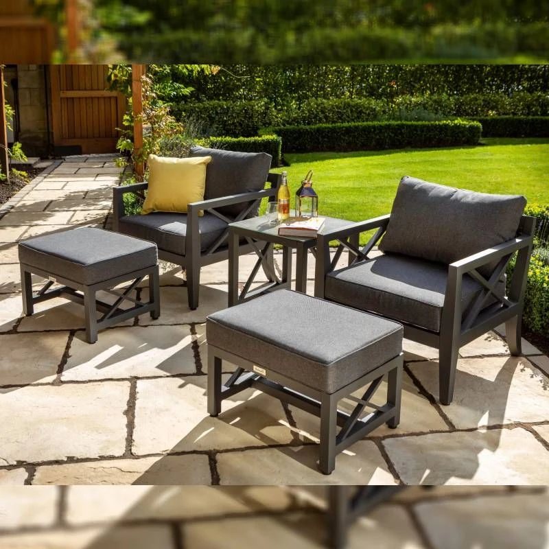 Hartman Sorrento Companion Garden Lounge Set 1 Hartman Sorrento Companion Garden Lounge Set