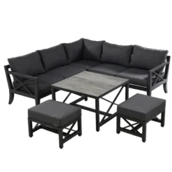 Hartman Sorrento Square Casual Garden Dining Set -DecorFlare Shop sorrento square casual studio web