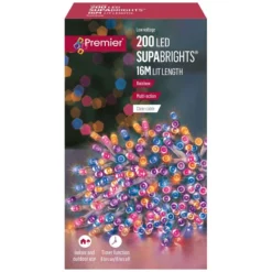 200 LED Timer Supabrights On Clear Cable 13 200 LED Timer Supabrights On Clear Cable -DecorFlare Shop supabrights clear cable 200 rainbow web