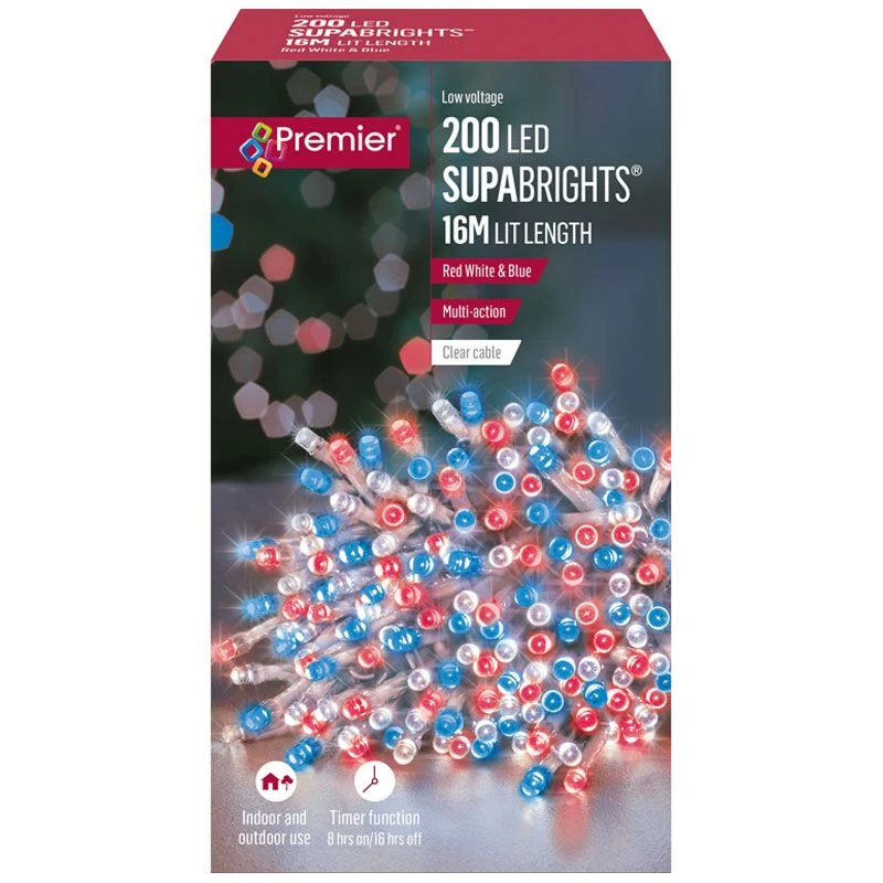 200 LED Timer Supabrights On Clear Cable 8 200 LED Timer Supabrights On Clear Cable - Image 8