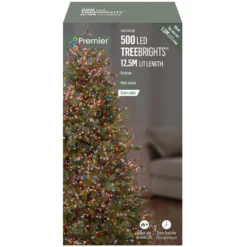 Rainbow Coloured LED Treebrights With Timer
