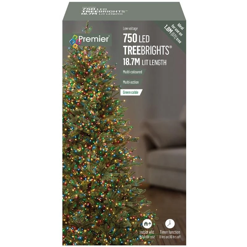 Multi Coloured LED Treebrights With Timer 2 Multi Coloured LED Treebrights With Timer - Image 2