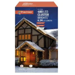 Vintage Gold LED Clusterbrights With Timer