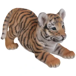 Vivid Arts Real Life Zoo - Tiger Garden Ornament 6 Vivid Arts Real Life Zoo - Tiger Garden Ornament -DecorFlare Shop vivd arts real life zoo playful tiger cub web
