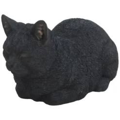 Vivid Arts Real Life Cats - Dreaming Cat Garden Ornament 9 Vivid Arts Real Life Cats - Dreaming Cat Garden Ornament -DecorFlare Shop vivid arts black dreaming cat web