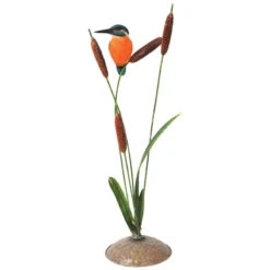Vivid Arts Real Life Birds - Kingfisher Garden Ornament 5 Vivid Arts Real Life Birds - Kingfisher Garden Ornament -DecorFlare Shop vivid arts kingfisher on bulrush base web