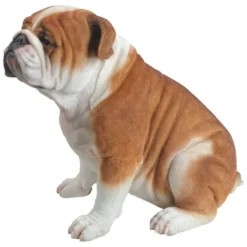 Vivid Arts Real Life Dogs - Bulldog Garden Ornament 5 Vivid Arts Real Life Dogs - Bulldog Garden Ornament -DecorFlare Shop vivid arts real life sitting bulldog web